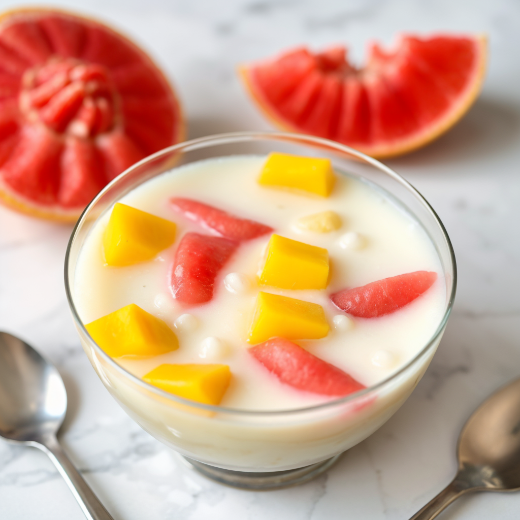 Learn how to make Mango Pomelo Sago, a popular tropical dessert. Discover its origins, variations, and health benefits. Easy recipe included!