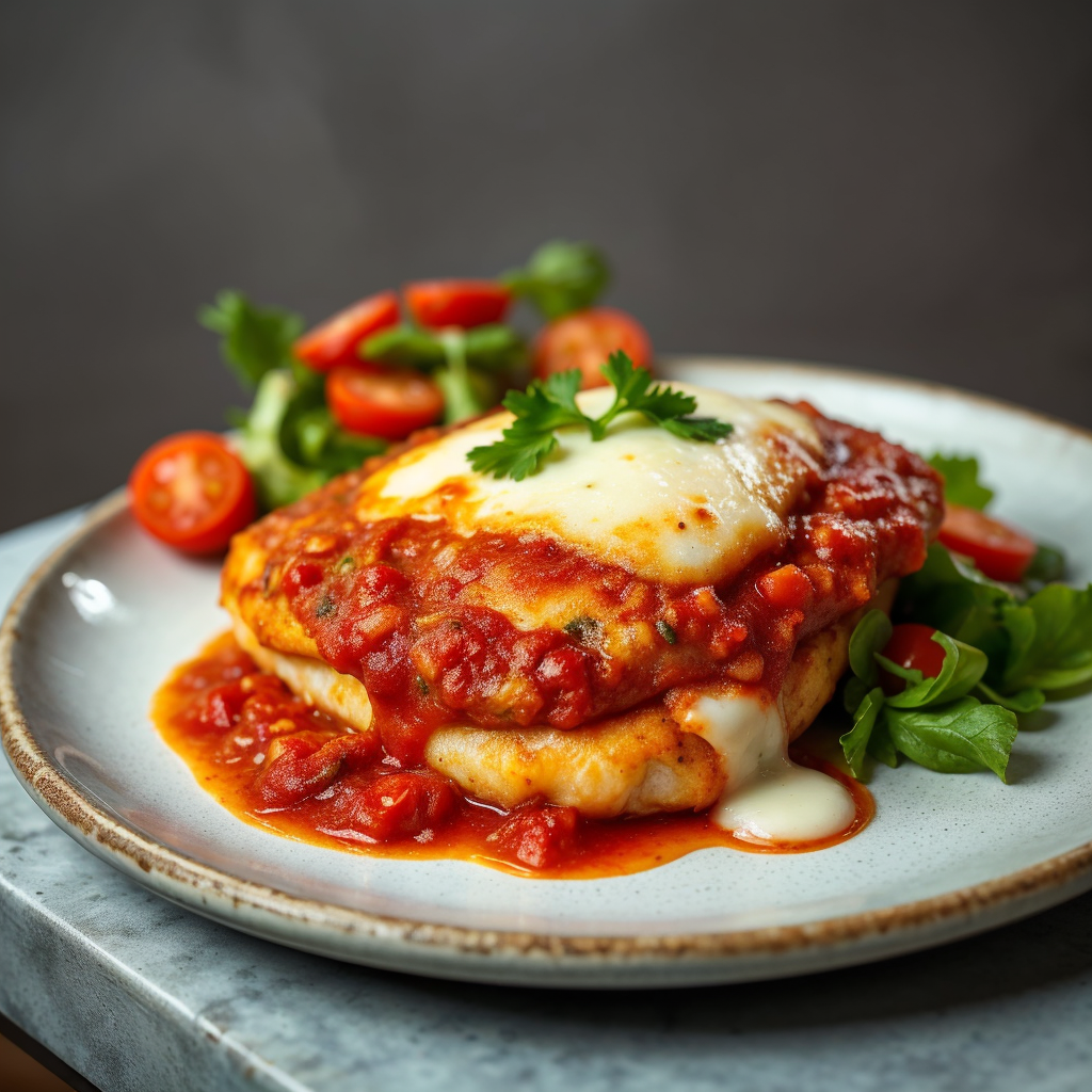 Air Fryer Chicken Parmigiana