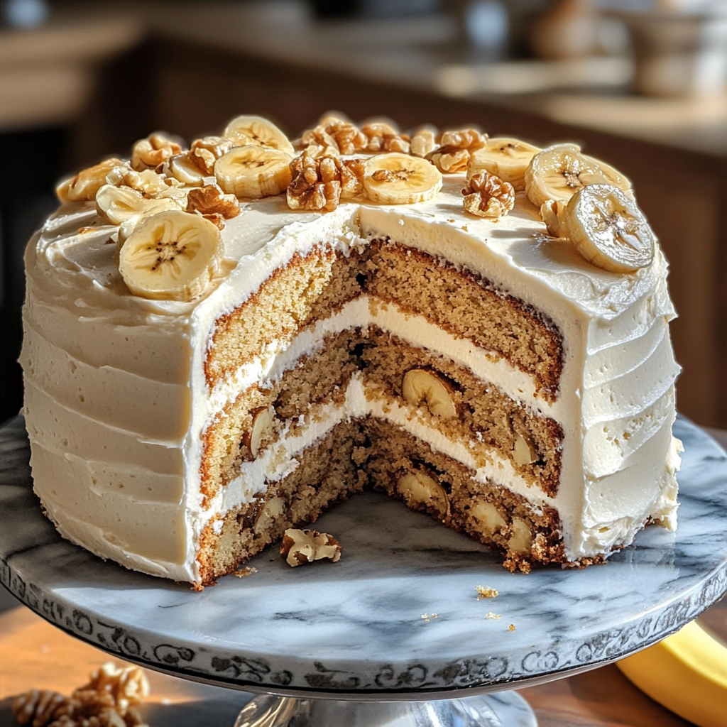 The Secret to the Best Banana Cake Ever