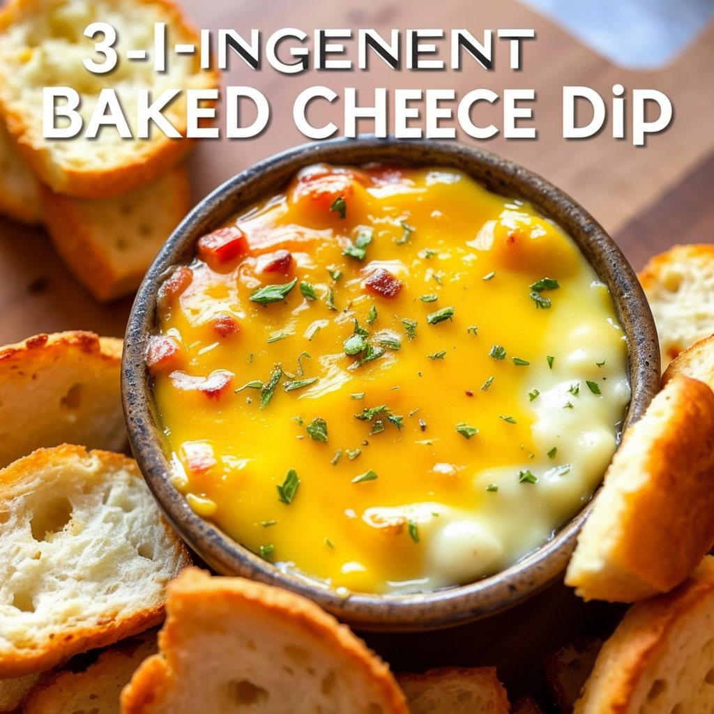 3-Ingredient Baked Goat Cheese Dip: Easy and Delicious Party Appetizer